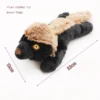 Jouet en peluche pour chien avec dispositif sonore