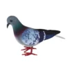 Oiseaux artificiels – Figurines de pigeons gris