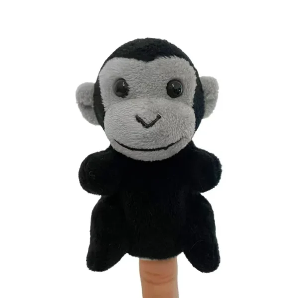 Marionnette à doigt en peluche