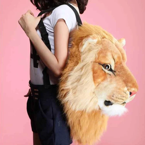 S1cb3bdfefa90433e93e91ee694d049d55.webp Sac à dos « Tigre » ou « Lion » – Modèle en peluche
