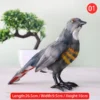 Ornement réaliste en forme de pigeon
