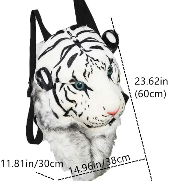 Sac à dos « Tigre » ou « Lion » – Modèle en peluche