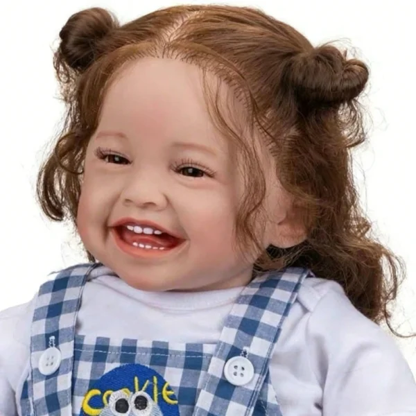 Poupée Reborn réaliste et souriante BZDOLL
