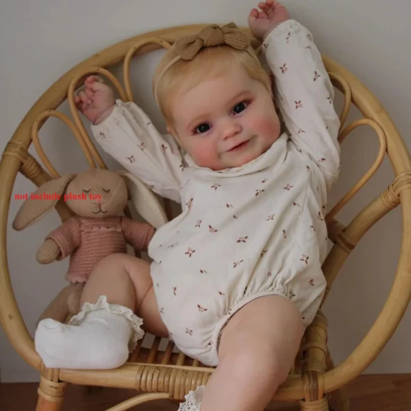 Poupée « reborn » souriante AONPENG
