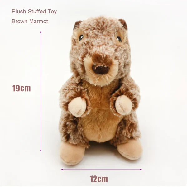 Jouet en peluche pour chien avec dispositif sonore
