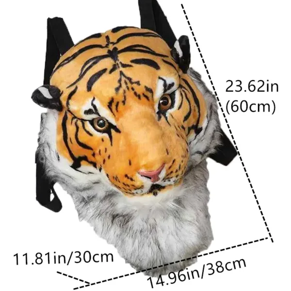 Sac à dos « Tigre » ou « Lion » – Modèle en peluche
