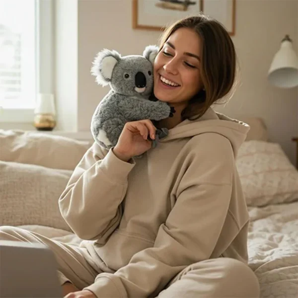 Koala ou panda : peluche douce et apaisante