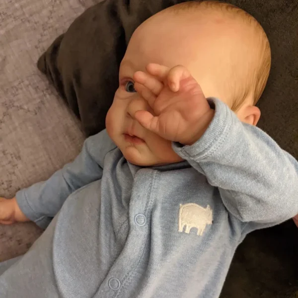 Poupée Reborn NPK de 24 pouces , Bébé garçon
