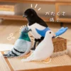 Jouet en peluche en forme de pigeon