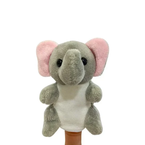 Marionnette à doigt en peluche