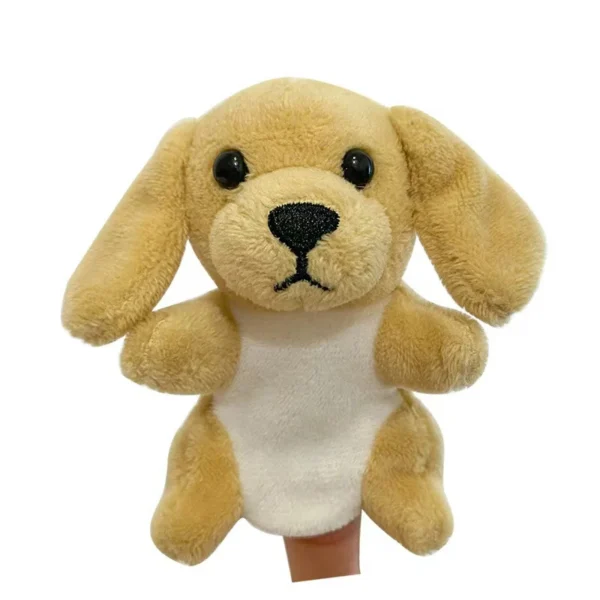 Marionnette à doigt en peluche