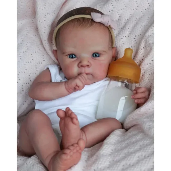 Bébé nouveau-né , corps entier en vinyle-silicone