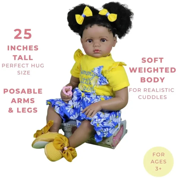 Poupée « Sweet Sunshine Daisy » (style « reborn »)