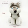 Jouet en peluche pour chien avec dispositif sonore