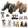 Jouet en peluche pour chien avec dispositif sonore