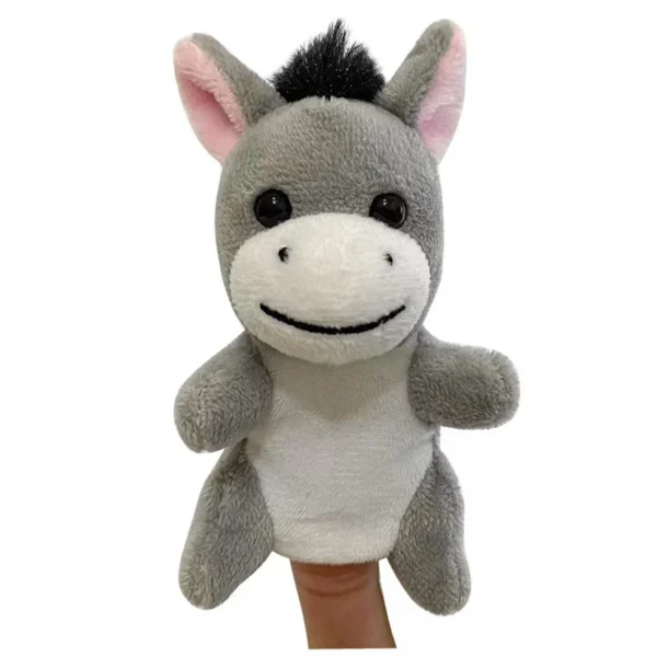 Marionnette à doigt en peluche