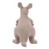 Peluche kangourou : maman kangourou et son bébé