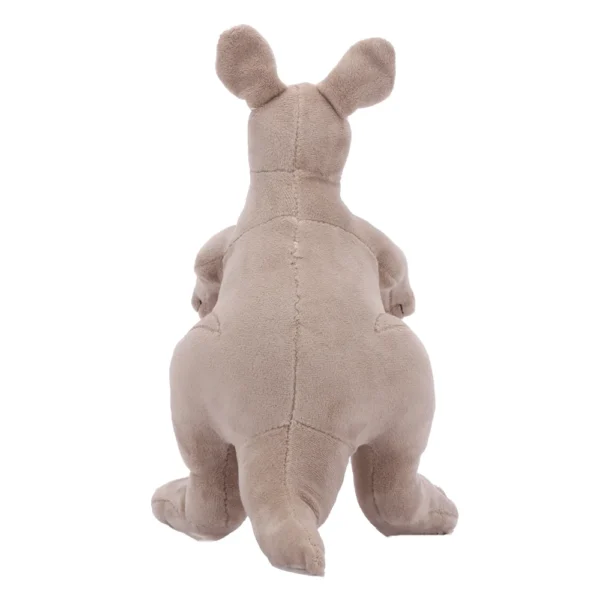 Peluche kangourou : maman kangourou et son bébé