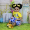 Poupée « Sweet Sunshine Daisy » (style « reborn »)