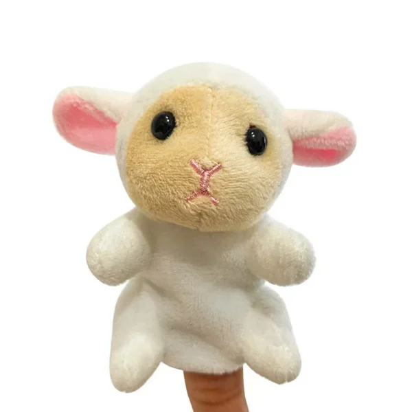Marionnette à doigt en peluche