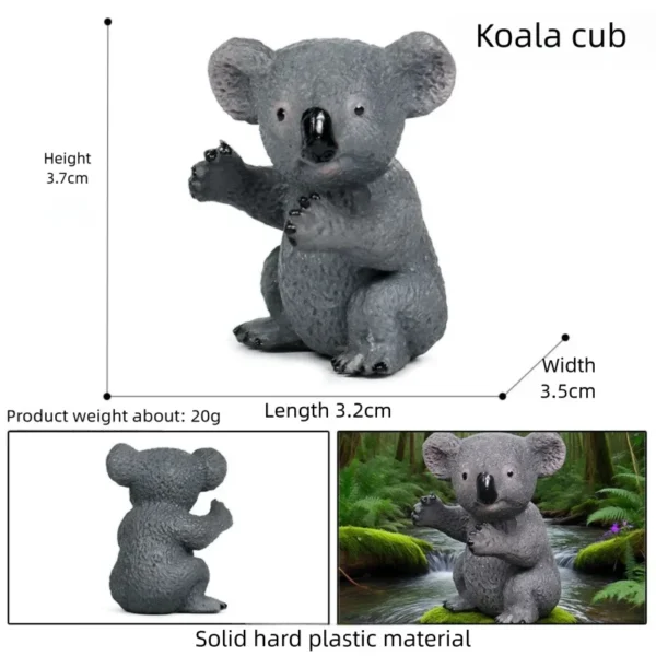 Figurine de koala Oenux – Modèle réaliste d'animal