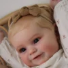 Poupée « reborn » souriante AONPENG