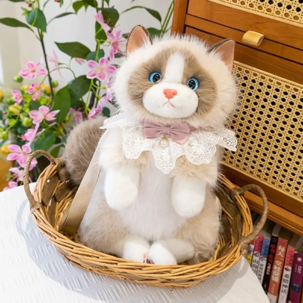 Sac à dos pour enfant en forme de chat