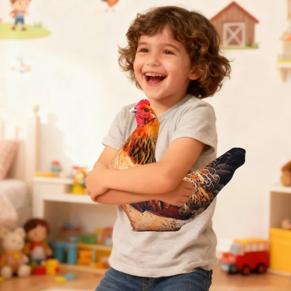 Coussin en forme de poule – Décoration