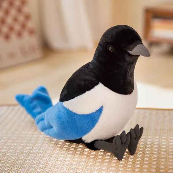 Jouet en peluche en forme de pigeon