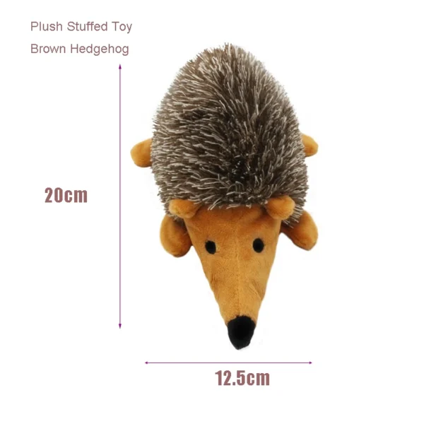 Jouet en peluche pour chien avec dispositif sonore