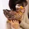 Peluche canard mandarin réaliste