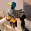Coussin décoratif en forme de canard mignon