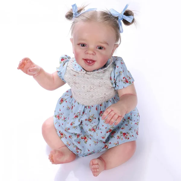 Poupée « reborn » réaliste (fille) de 22 pouces