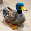 Coussin décoratif en forme de canard mignon