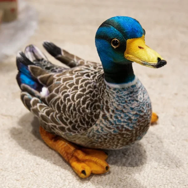 Coussin décoratif en forme de canard mignon