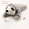 Jouet en peluche pour chien avec dispositif sonore