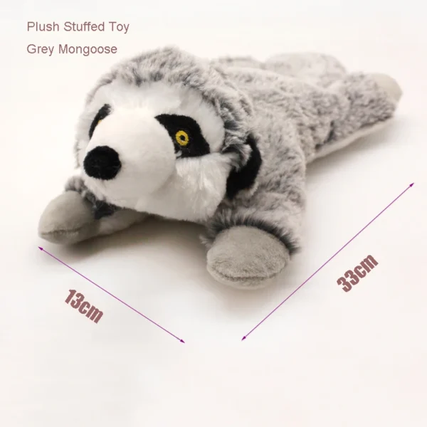 Jouet en peluche pour chien avec dispositif sonore