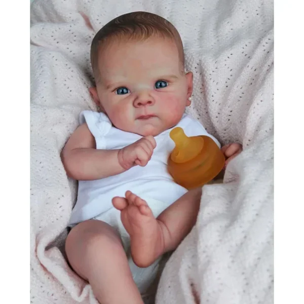Bébé nouveau-né , corps entier en vinyle-silicone