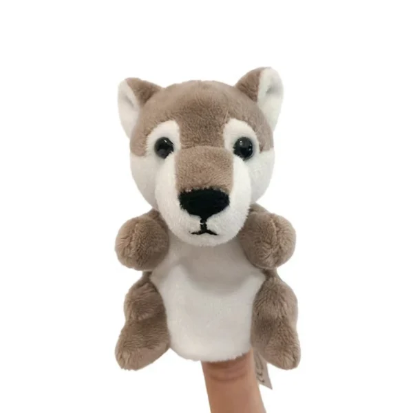 Marionnette à doigt en peluche