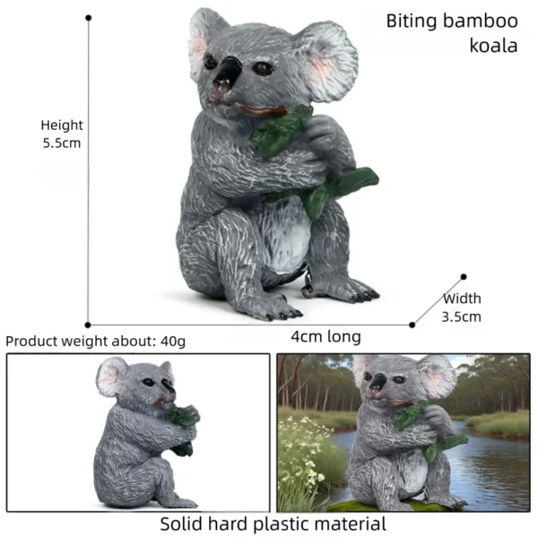 Figurine de koala Oenux – Modèle réaliste d'animal