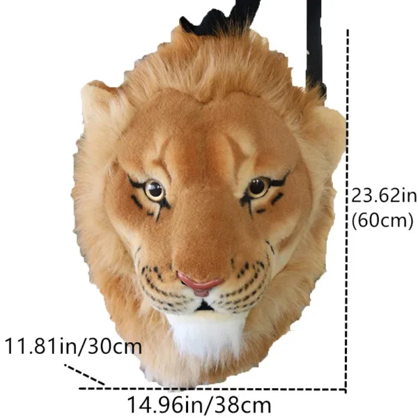 Sac à dos « Tigre » ou « Lion » – Modèle en peluche