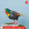 Ornement réaliste en forme de pigeon