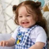 Poupée Reborn réaliste et souriante BZDOLL