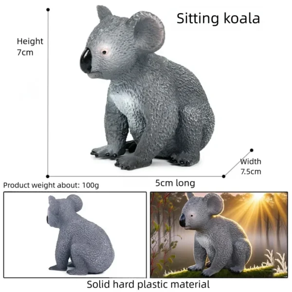 Figurine de koala Oenux – Modèle réaliste d'animal