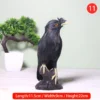 Ornement réaliste en forme de pigeon